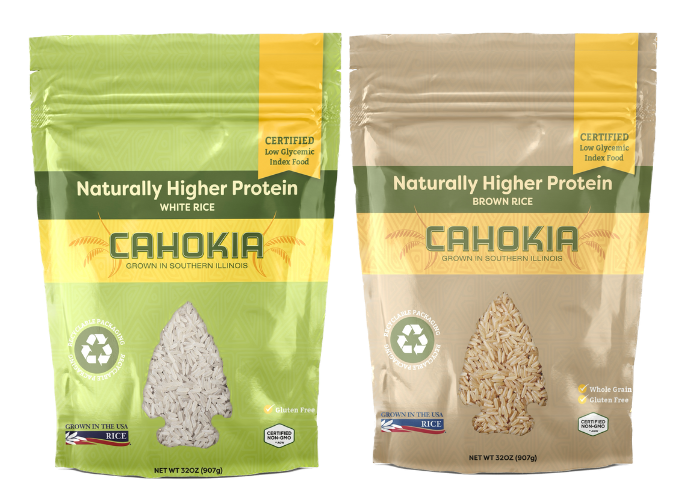 Cahokia Rice 產品包裝
